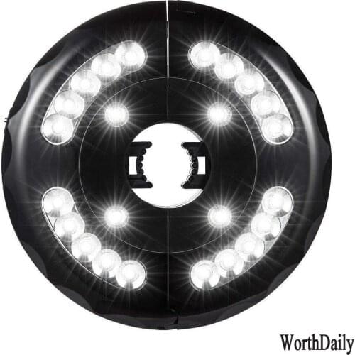 Outdoor Multifunctional 20+4 LED Umbrella Lamp Balcony Emergency Tent Lamp Parasol Removable Camping Lamp