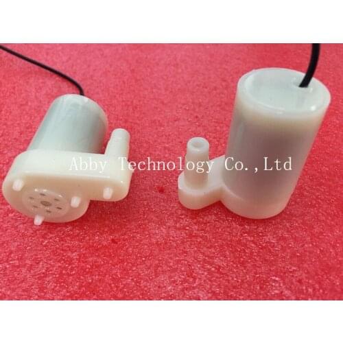 10Pcs Micro DC 3-6V Mini Submersible Pump Mini water solar pump For fish tank Fountain Gardening Solar aquarium