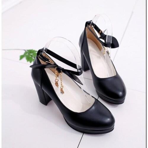 Spring autumn new word buckle pointed high heels female fine with sexy wild red sandals strap shoes summer Womens sandals
