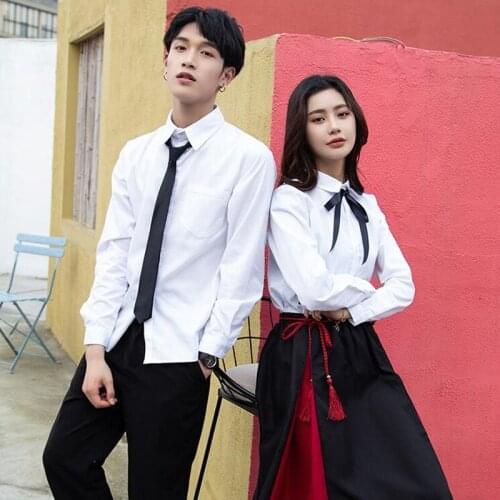 Student Korean School Uniform Suit British Class Collage Style Junior Senior High School Uniforms Women Uniforms Girl Set H2453