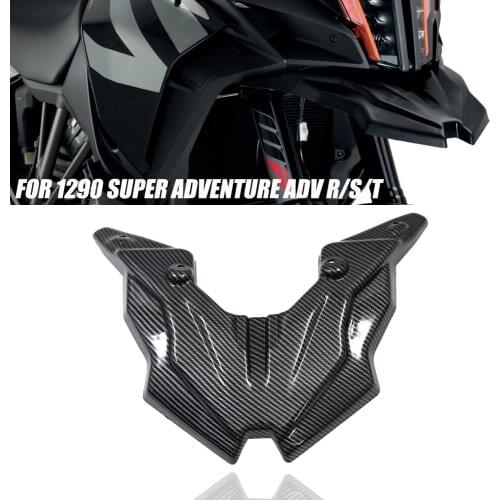 Carbon Fiber FOR 1290 Super Adventure Adv R/S/T 2021 2020 2019 2018 2017 Motorcycle Front Beak Frame Nose Fairing Cowl Fender