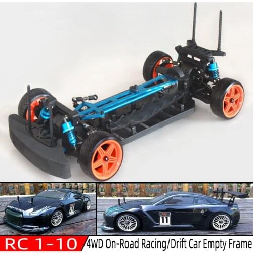 1/10 RC 4WD Model Toys Car On-Road Drift Car Empty Frame Brushless version Unlimited HSP 94123