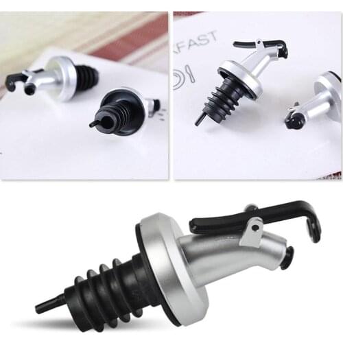 1/3pcs Olive Oil Sprayer Liquor Dispenser Rubber Wine Kitchen Accessories Bar Red Drink Flip Top Wine Tools Stopper Pourers F2H1