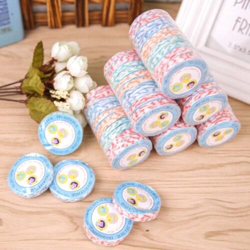 10Pcs Compressed Towels Mini Bath Face Travel Single Use Towel Easy To Travel Portable Convenient Washing Face For Outdoor