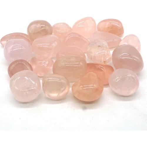 200g Natural Rose Quartz Tumbled Stone Gemstone Rock Minerals Crystal Healing Chakra Meditation Feng Shui Decor Collection