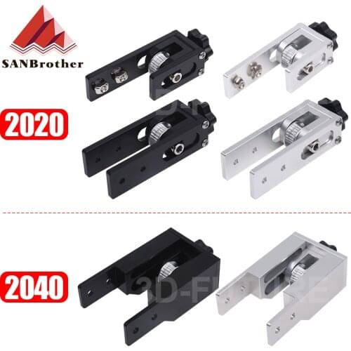 2020 X axis V-Slot 2040 Y axis timing belt Stretch Straighten tensioner For Creality Ender 3 CR-10 10S tronxy 3d printer Parts