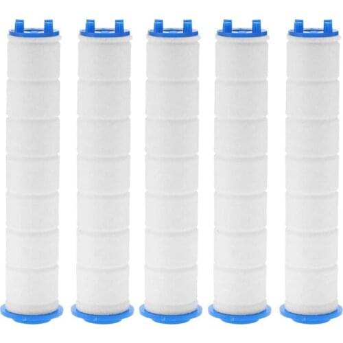 5 Piece Hand Shower Filter Core Bathroom Bathtub Shower Filter Core Water Purifier