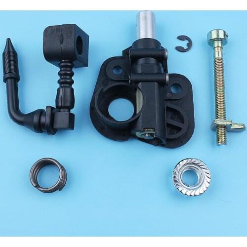 Oil Pump Worm Gear Chain Adjuster Bar Nut Kit For Partner 350 351 352 370 371 390 391 401 420 422 Chainsaw 530 07 12-59