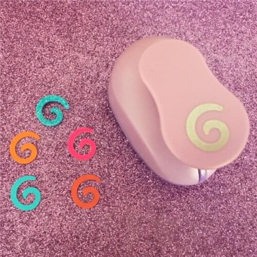 Screw shaped 5/8" paper EVA foam hole punches greeting card handmade helix design craft punch cortador de papel de scrapbooking