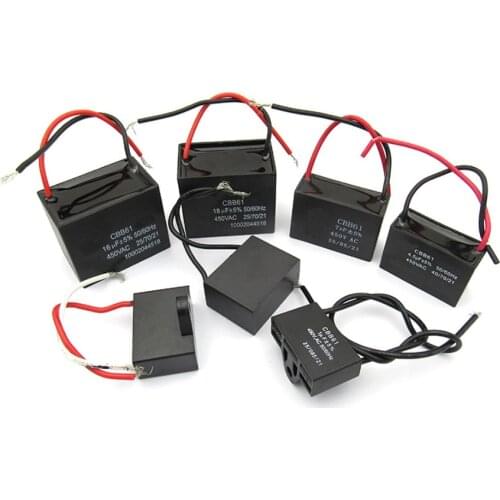 Buy 2 get 1 Free 1PC CBB61 starting capacitor 1/2/3/4/5/6/7UF 450V for Electric machinery Fan Air conditioner