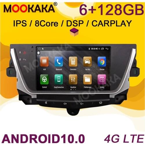 6+128G For Cadillac XT5 2015-2018 Radio Android 10.0 Car Radio Multimedia Player GPS Navigation Carplay DSP Recorder Head Unit