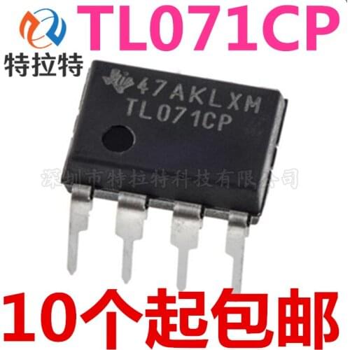 10pcs/lot TL071CP DIP8 TL071 DIP-8 071CP DIP TL071C New and Original IC Chipset