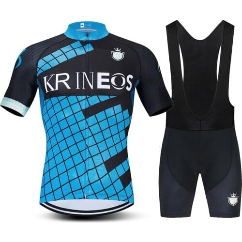 Cycling Clothing 2020 Summer Bike Jersey Kit Breathable MTB Maillot Ropa Ciclismo Bib Shorts Men Cycling Jersey Pro Team