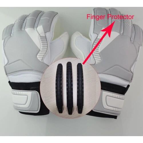 Dropshipping Soccer Goalkeeper Gloves For Football Latex Goalie Glove Men Professional Sports Finger Protection Goalkeeper Glove