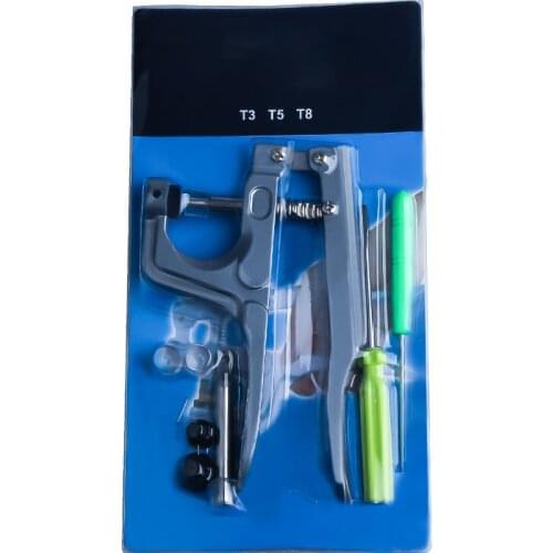 Plastic Resin Snap Button Press U Shape Fastener Snap Pliers Stud Cloth Button Press Machine Sewing Tool