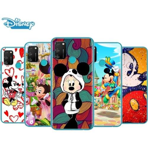 Transparent Cover Mickey Minnie lovely For Honor V30 View 20 V20 30i 30S 30 20S 20E 20i 20 Lite Pro Plus Phone Case