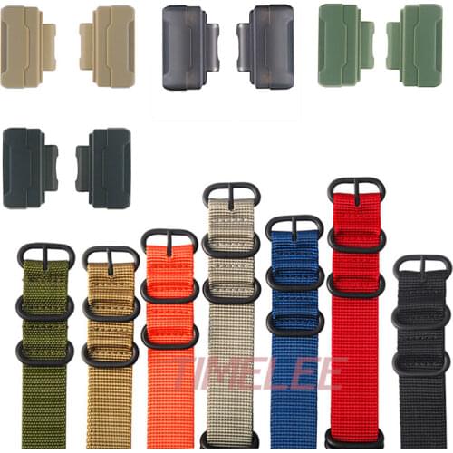 Nylon Watchband for G-shock DW-5600 6900 GA-110 GW-M5610 DW-9052/GLS-8900 Series Watch Strap Band + 16mm Interface Terminals