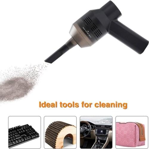 Handheld Vacuum Cleaner Electric Dust Remover Cordless Cleaning Brush Lint Dust Remover Household Cleaning Tools