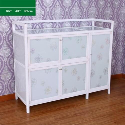 Moveis Sala De Jantar Dolap Kaplama Comedores Mueble Cocina Aluminum Alloy Meuble Buffet Cabinet Kitchen Furniture Cupboard