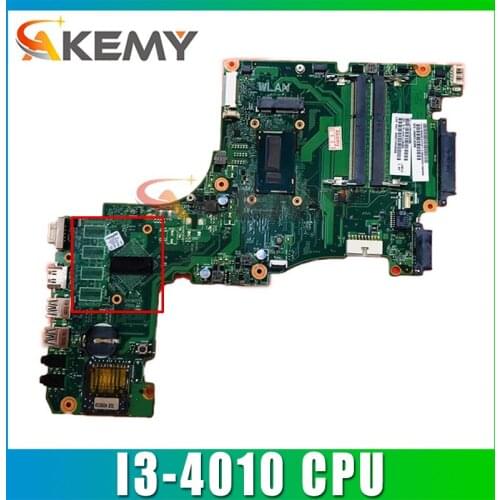SPS V000318210 for toshiba satellite L55 L55-A laptop motherboard CR10ST-6050A2556501-MB-A02 SR16Q I3-4010