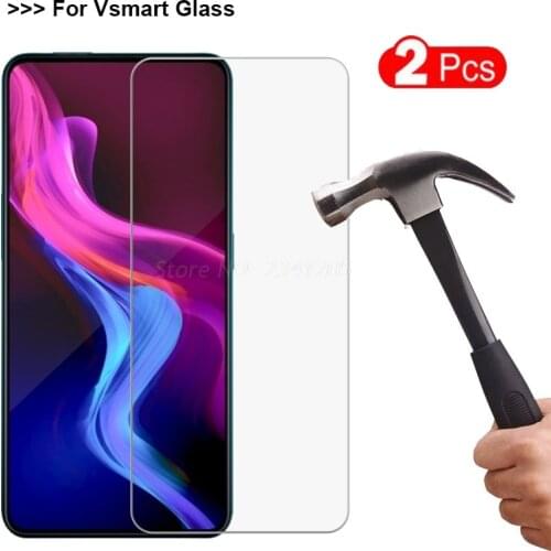 2-1Pcs Tempered Glass For Vsmart Active 3 Screen Protector Protective Glass on sFor Vsmart Joy Star 3 Active 1 Plus Vetro Cover
