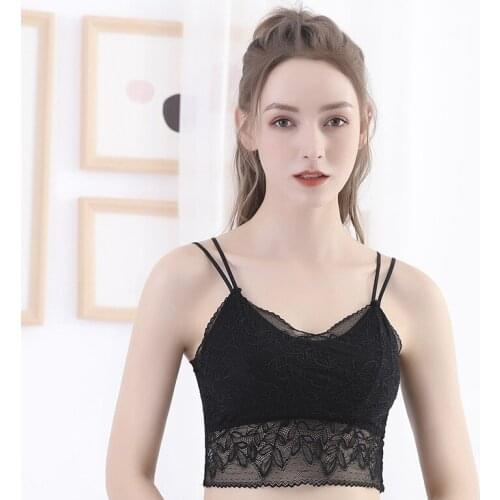 Women Sexy Lace Bra Underwear Wrap-around Strapless Gathered Strap Bralette Tube Top Lingerie Cover Up Plus Size Intimate Wear