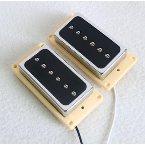Donlis 1set Ceramic magnet single coil P90 humbucker guitar pickups for lp and other electric guitars