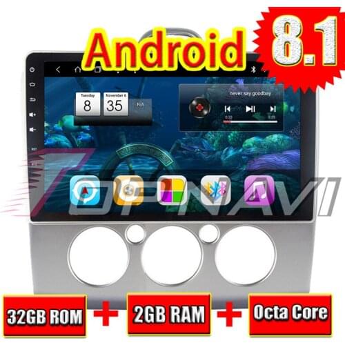 10.1 inch Car GPS Navigation Android 8.1 for Ford Focus 2008 2009 2010 2011 Topnavi Auto Multimedia Radio with free map NO DVD