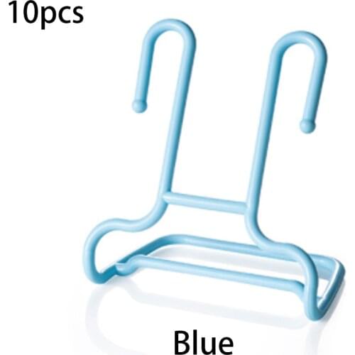 10PCS/Set Creative Multi-Function Shoe Rack Children Kid Shoes Stand Hanging Shelf Drying Shoes Hanger Rack Save Space Organizer