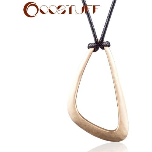 2020 Gold Geometric Design Statement necklaces & pendants Jewelry Long necklace women collares mujer choker kolye bijoux femme