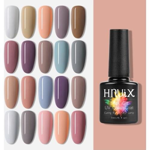 7ml Nail Gel Polish Spring Summer Color Long Lasting Hybrid For Base Matte Top Coat Soak Off UV LED DIY Nail Art Gel