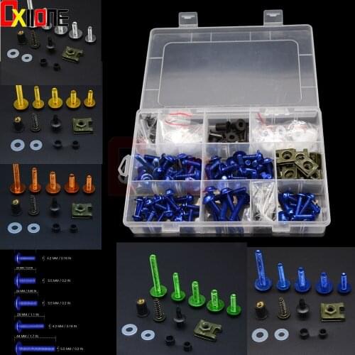 Aluminium Universal Motorcycle Fairing Bolts Nuts For HONDA X-ADV 750 XADV750 HARTFORD Diablo 650