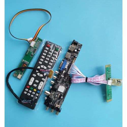 For B154EW02/CLAA154WA05 1280X800 Controller panel1driver lamps Board HDMI DVB-T DVB-CLCD DVB-T2 TV VGA USB AV RF 30pin
