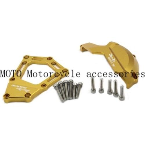 For BMW S1000RR HP4 K42 K46 2009-2015 Motorcycle Engine Saver Stator Case Guard Cover Slider Protector CNC Aluminum