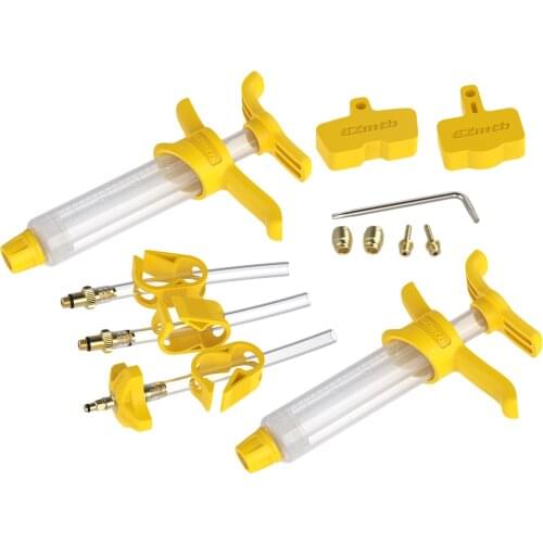 Bicycle Brake Bleed Kit for Avid All Series Cycling Bike Hydraulic Mineral Disc Brake Oil Bleeding Kits Tool with Storage Box