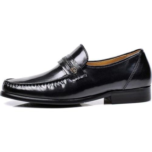 Sapato Masculino Homme Mens Leather Casual Shoes Slip on Summer Pu Leather Men Flats Fashion Shoes Oxfords Male Walking Shoes