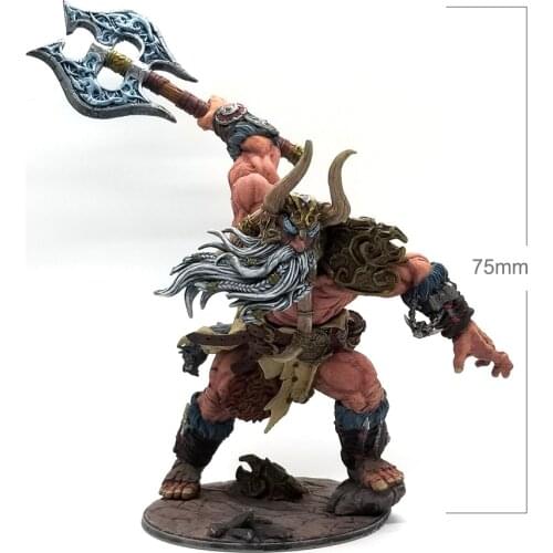 Resin Model Kits Minotaur Boss Warrior Figure Unpainted No Color RW-168