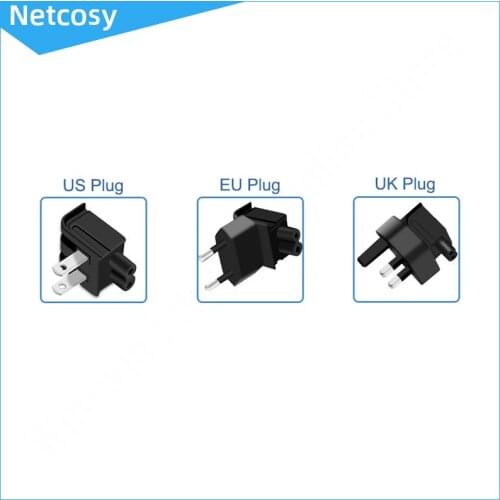 Wall AC Detachable Electrical UK EU US Plug Duck Head Power Adapter For Asus Laptop replacement Charger Plug