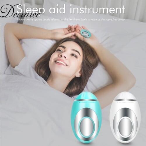 Handheld Sleep Device Sleep Instrument Sleep Aid Machine for Insomnia Pressure Anxiety Fast Asleep Relax Pressure Relief Massage