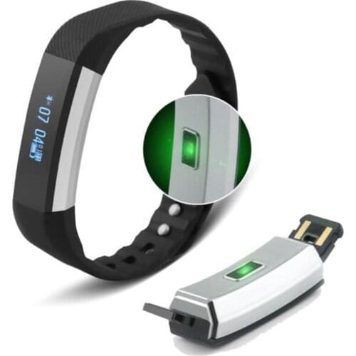 Smart Sport Bracelet Real-time Heart Rate Monitor Smart Wristband Fitness Tracker Call Message Alerts Smart Band for Android iOS