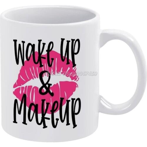 Makeup Artist Funny Mascara Sassy Beauty Queen Diva Coffee Mugs 330ml Creative Travel Mug and Cup Office Drinkware Mugs Tazza Ma