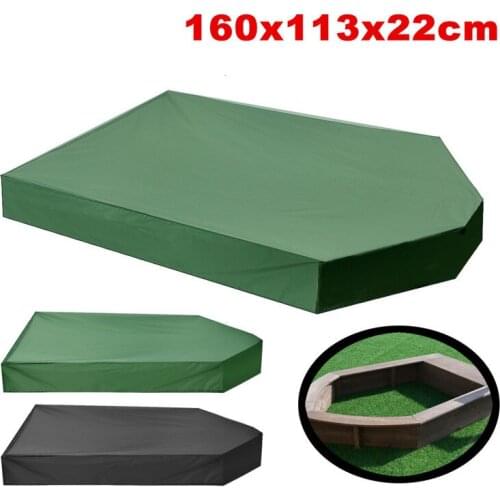 Outdoor Boat Type Small Bath Waterproof Cover Sandpit Cover Garden Polygon Sunshade Dustproof Protection Canopy Bunker Cover
