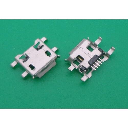 200pcs/lot Micro usb charging connector 5pin for huawei tail sockect C8500 C8600 U8150 U8800 C8300 T8300