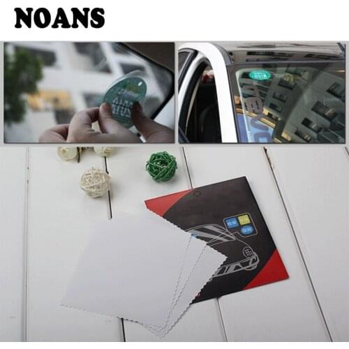 3pcs For VW polo passat b5 b6 Mazda 3 6 cx-5 Toyota corolla Ford focus 2 Car Windshield Static Electricity Protector Stickers
