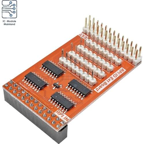 32 GPIO Expansion Module 8-bit Input & Output IO Extend Adapter Module for Raspberry Pi IO Extend Adapter 74HC595 Chip