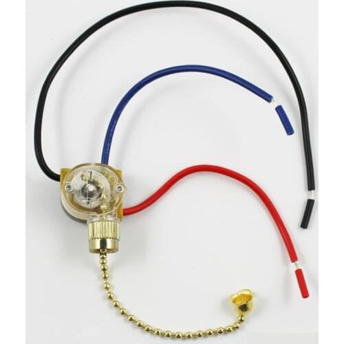 8PCS 3A 110v/220v Double pull switch pull cord switch control Lighting Accessories Wall lamp bedside lamp ceiling fan switch DIY