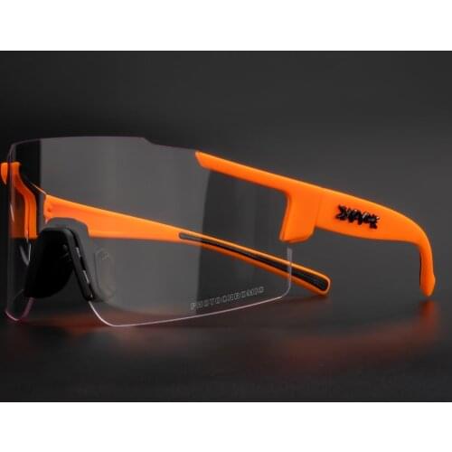1Lens Photochromic Cycling Eyewear Men&Women Cycling Sunglasses UV400 Goggles cycling Tactical Glasses Running Outdoor sports