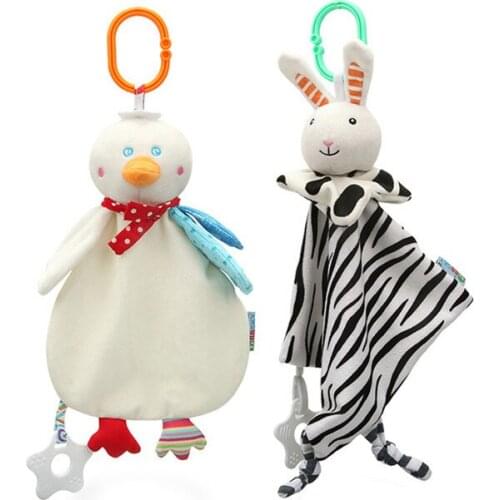 Stroller Toys Baby Toys For Newborns Mobile Soothe Towel Soft Appease Plush Towel