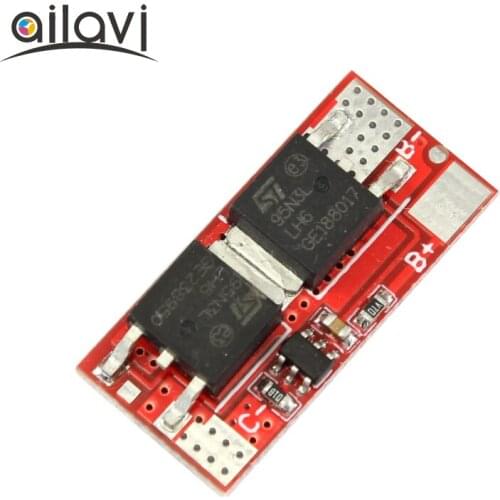 Small Size 1Cell 10A Polymer Lithium Battery Protection Board Stable Charge Discharge Protection Suitable For Electrical Tools