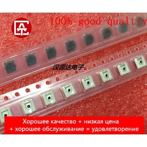 10pcs real orginal new 3374X-1-101E BOURNS patch trimming potentiometer 4X4MM 100R 100 ohm single-turn top adjustment